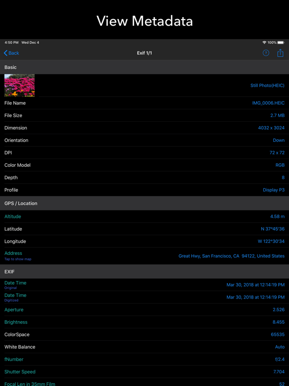 EXIF Tool - 元数据工具