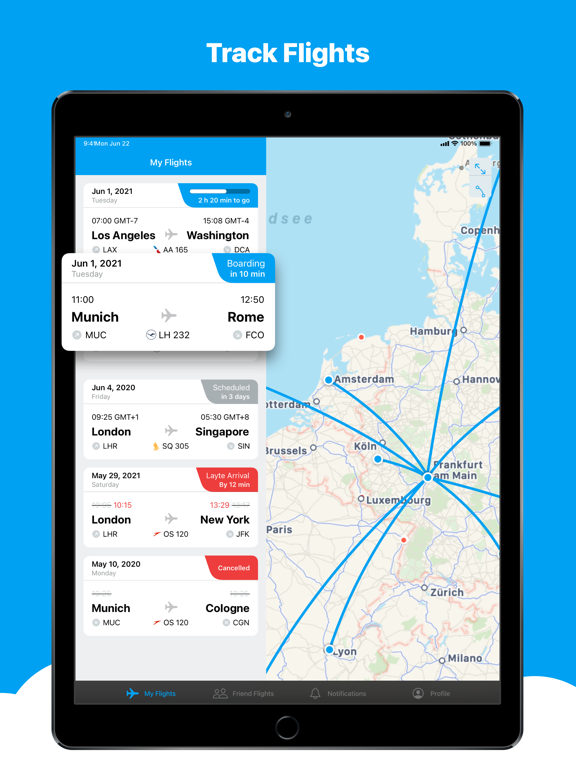 Mileways - 航班雷达，航班动态和飞机实时