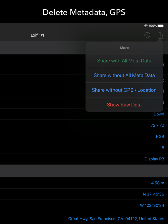 EXIF Tool - 元数据工具