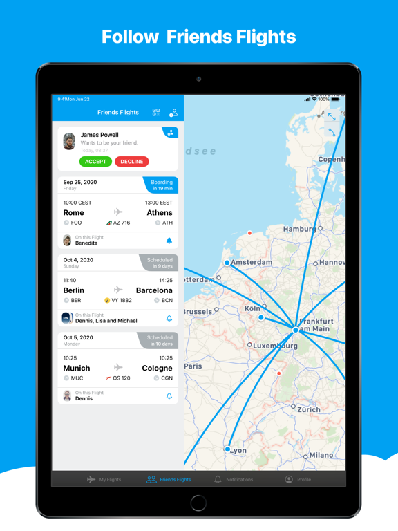 Mileways - 航班雷达，航班动态和飞机实时