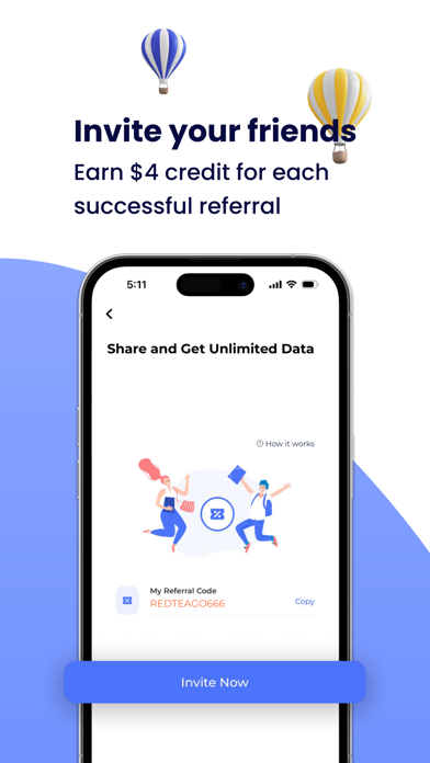 RedteaGO: 限时免费体验 eSIM全球最佳服务商