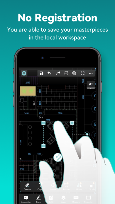 CAD看图王-二三维快速看图测量，制图设计图文档转换PDF
