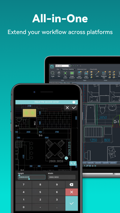 CAD看图王-二三维快速看图测量，制图设计图文档转换PDF