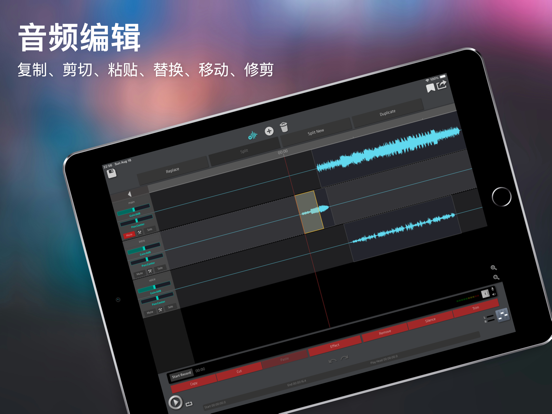 合声 - 音乐制作, 音频编辑
