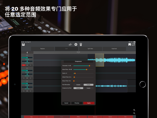 合声 - 音乐制作, 音频编辑
