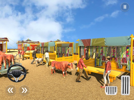 动物运输卡车 3d 游戏