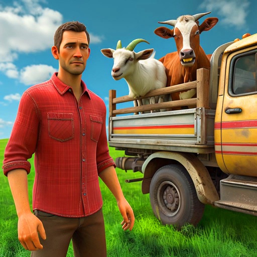 动物运输卡车 3d 游戏