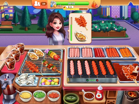 风味美食街：我的美食烹饪餐厅模拟游戏