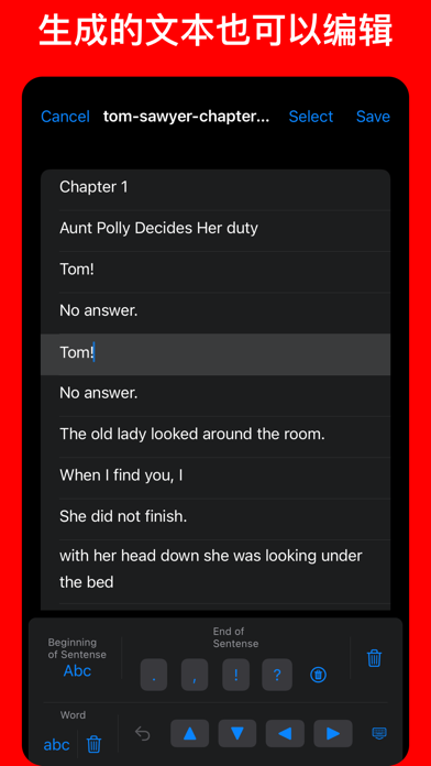 用于重复播放和收听的 cut & loop