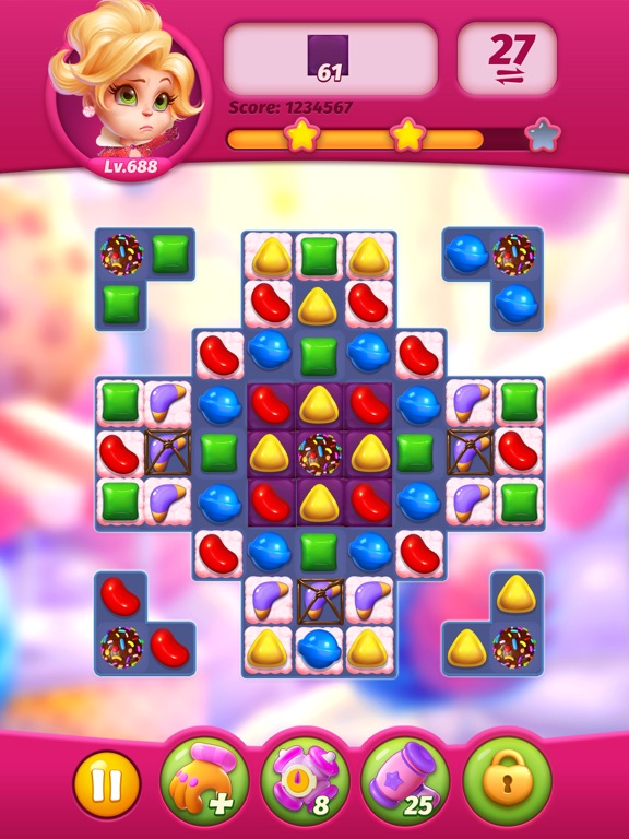 糖果缤纷消-粉碎消除