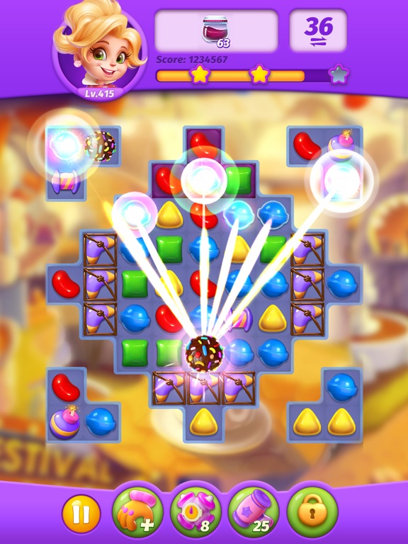 糖果缤纷消-粉碎消除