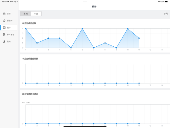 轻历: 任务打卡日历番茄钟和时间管理提醒事项