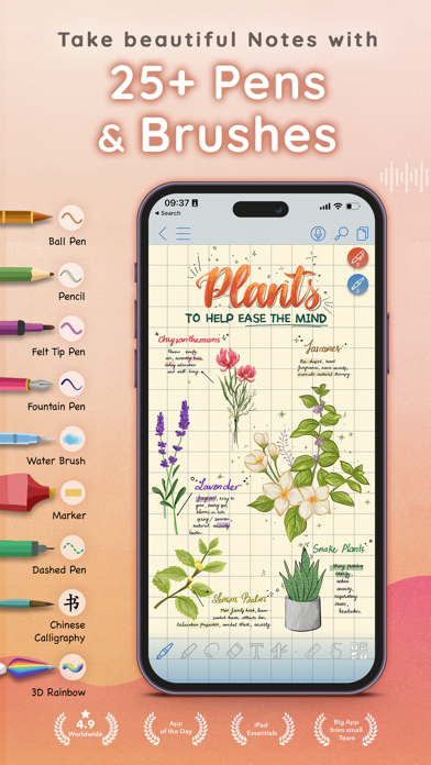CollaNote：精美笔记、PDF标注、录音与手写同步