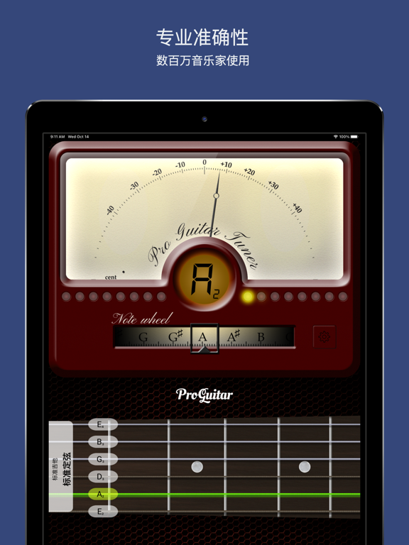 临吉他调谐器 - Pro Guitar Tuner