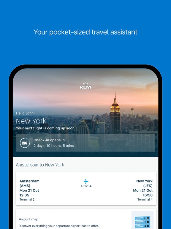 荷航 - 预订航班
