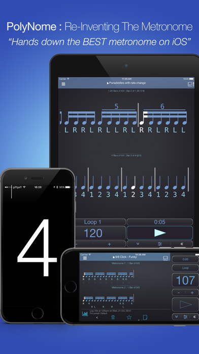 节拍器：PolyNome 终极节拍器