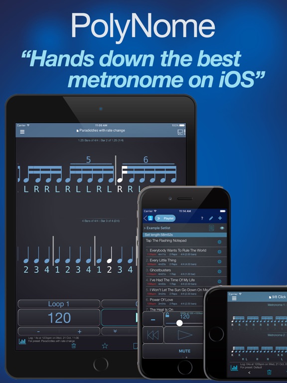 节拍器：PolyNome 终极节拍器