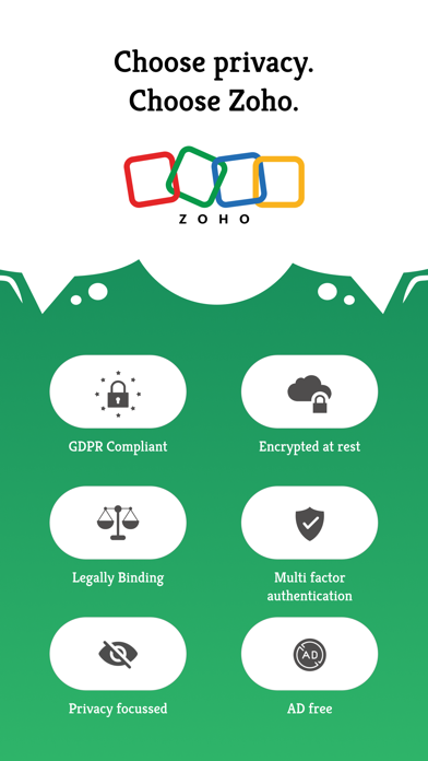 Zoho Sign - 填写文档并进行电子签署