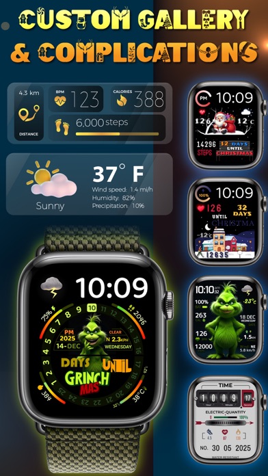 iWatch苹果手表表盘、动态壁纸、日历、倒计时、健身和主题