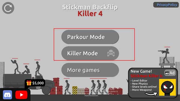 火柴人杀手4游戏