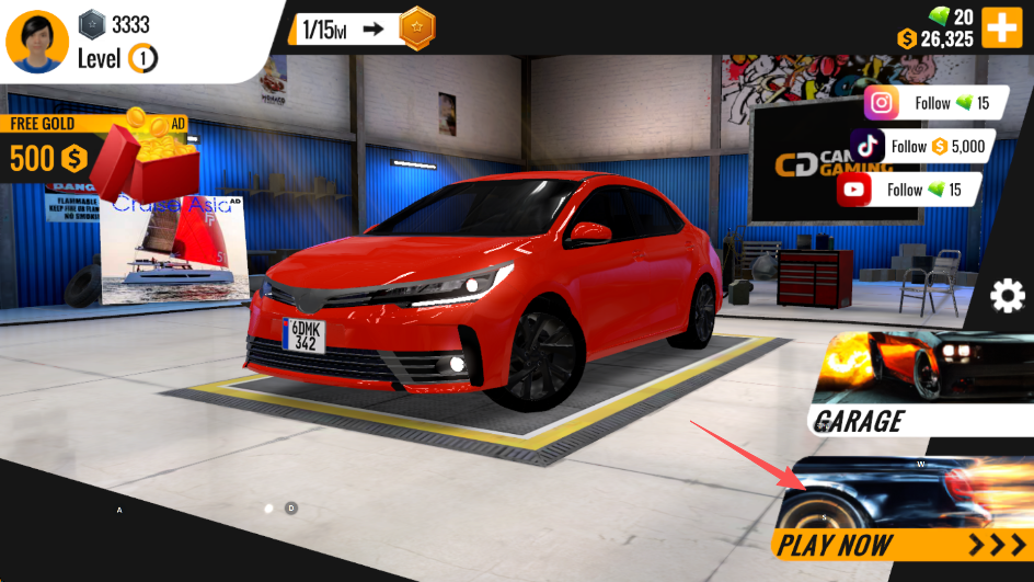 城市自由驾驶游戏(Fast&Grand Car Driving Simulator安装器)