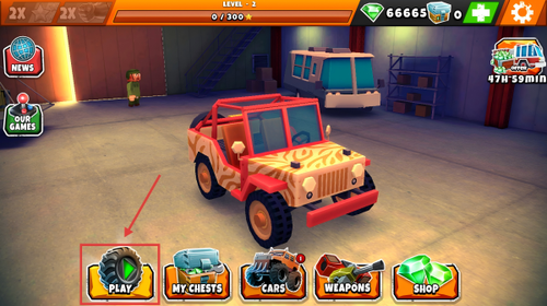 僵尸越野狩猎游戏