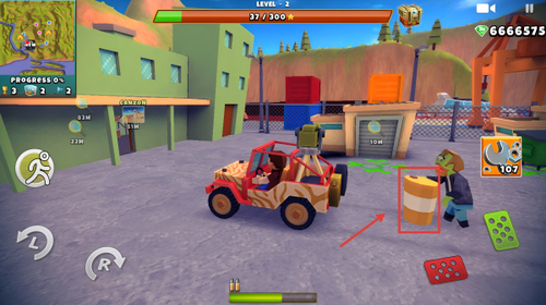 僵尸越野狩猎游戏