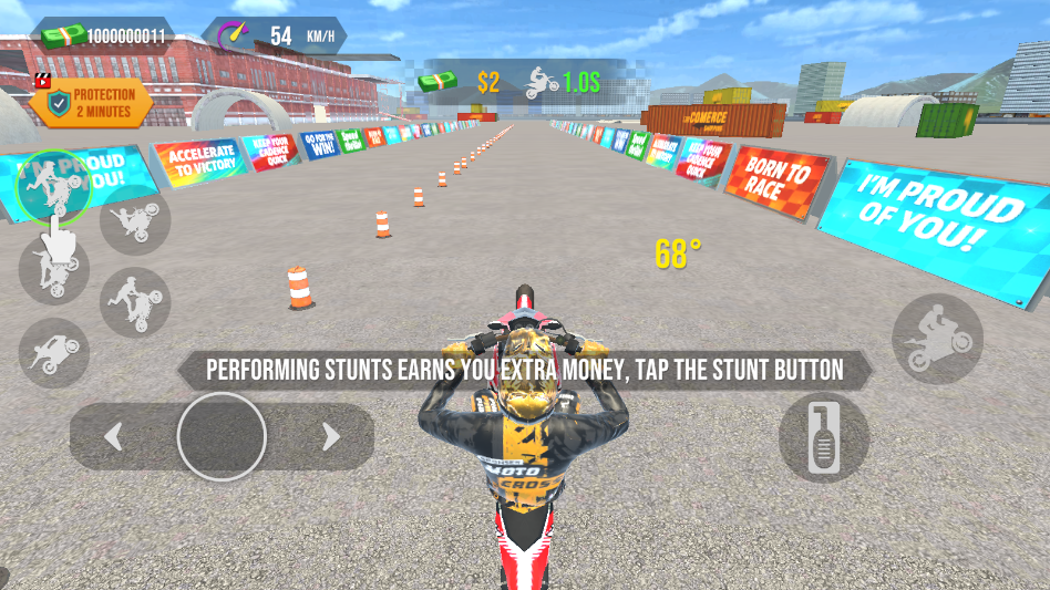 前轮特技摩托手游安卓版v1.6 最新版