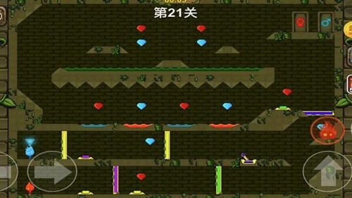 冰火人森林迷宫手机版(Redboy and Bluegirl in Crystal Temp Maze)