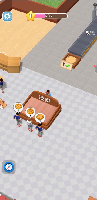 披萨帝国模拟游戏