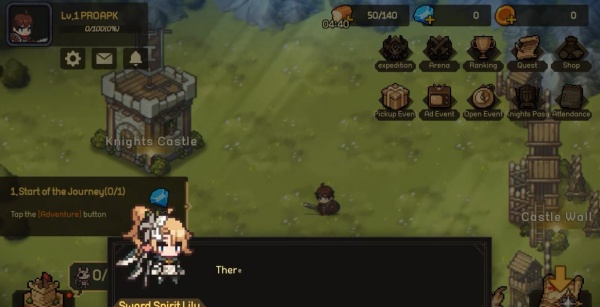 无名骑士团像素的英雄游戏