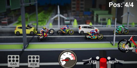 改装摩托车极速赛游戏