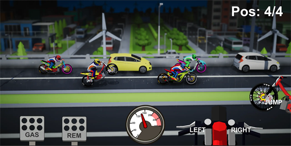 改装摩托车极速赛游戏