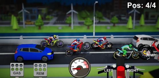 改装摩托车极速赛游戏