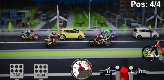 改装摩托车极速赛游戏