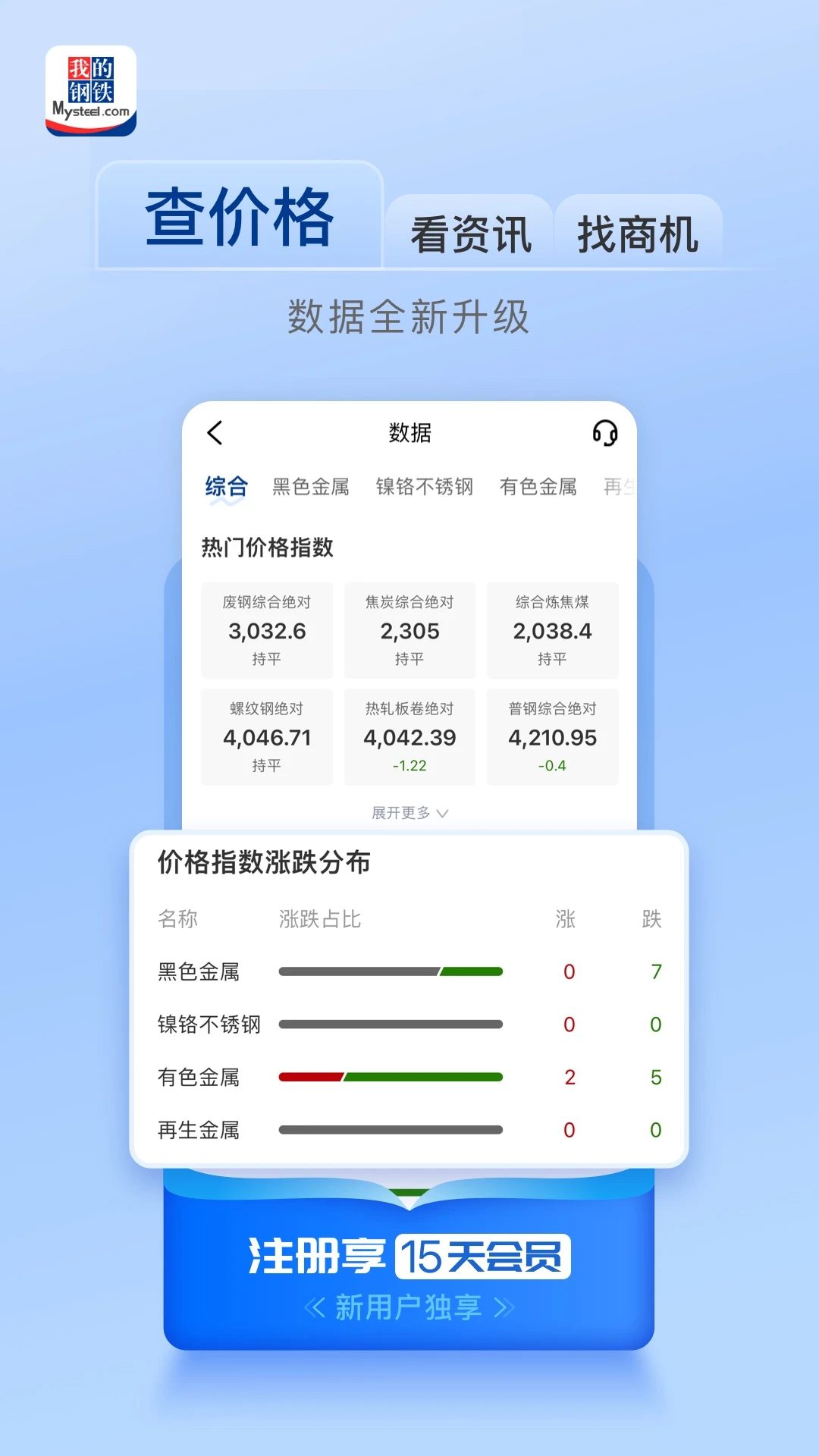 鸿蒙版【我的钢铁】官方下载_我的钢铁鸿蒙手机APP免费下载