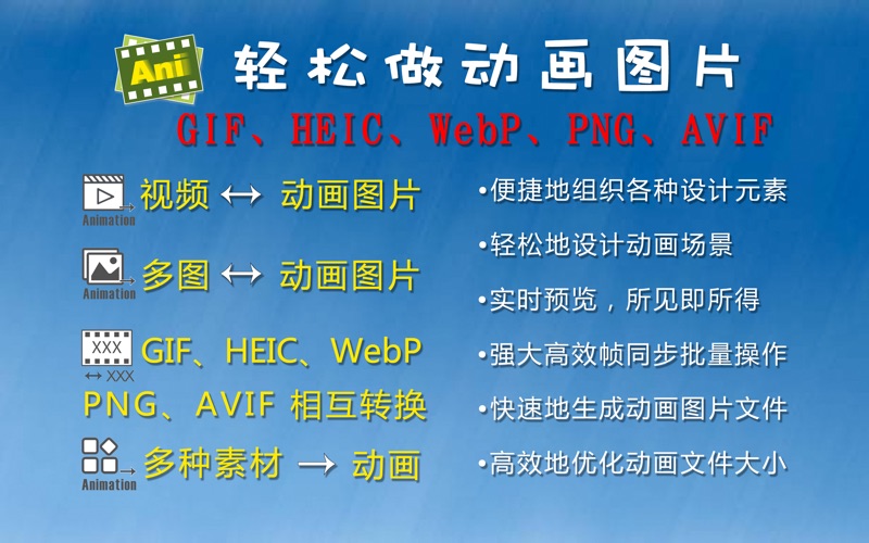 轻松做动画图片GIFHEICWebPPNG