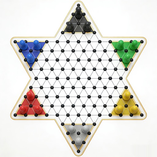 跳棋_经典中国跳棋双人对战益智棋类游戏