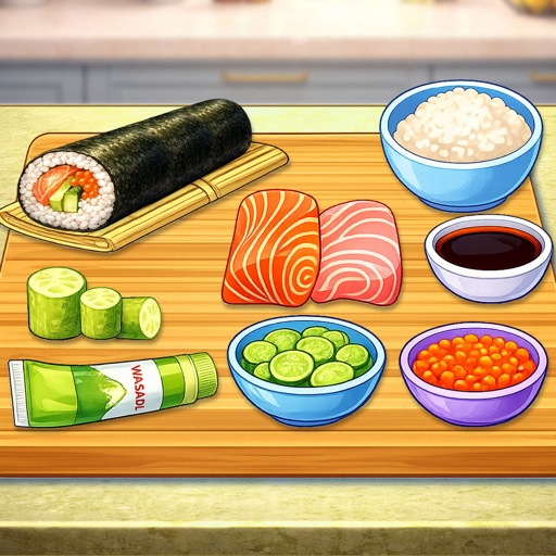 厨房套装ASMR烹饪游戏